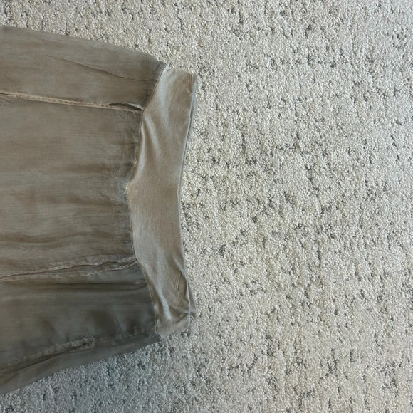 Fresh FX panelled long lagenlook layered skirt size S great contrasting fabric - Picture 6 of 11